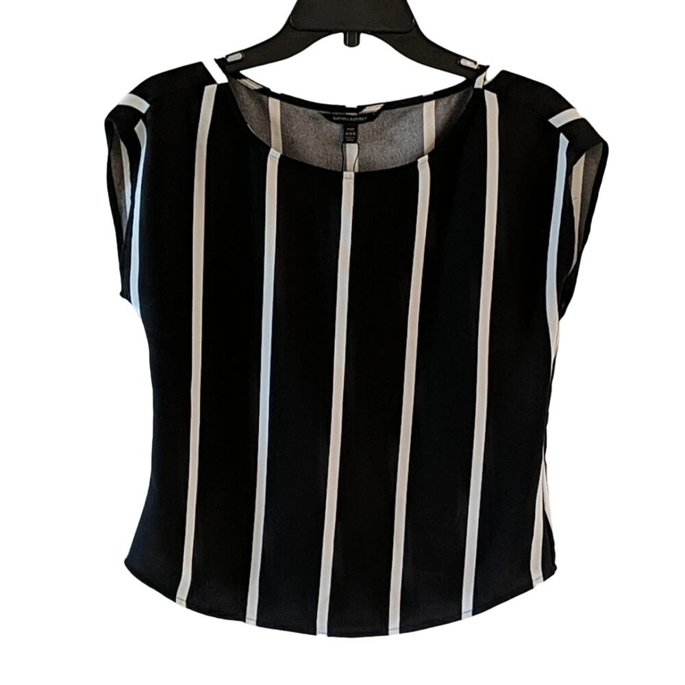 EUC Banana Republic Black/White Top, PXXS